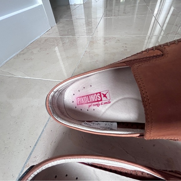 Pikolino's Men's Slip on Loafers Size EU40 (approx 7.5 US) Leather Tan Old Money - Picture 7 of 12